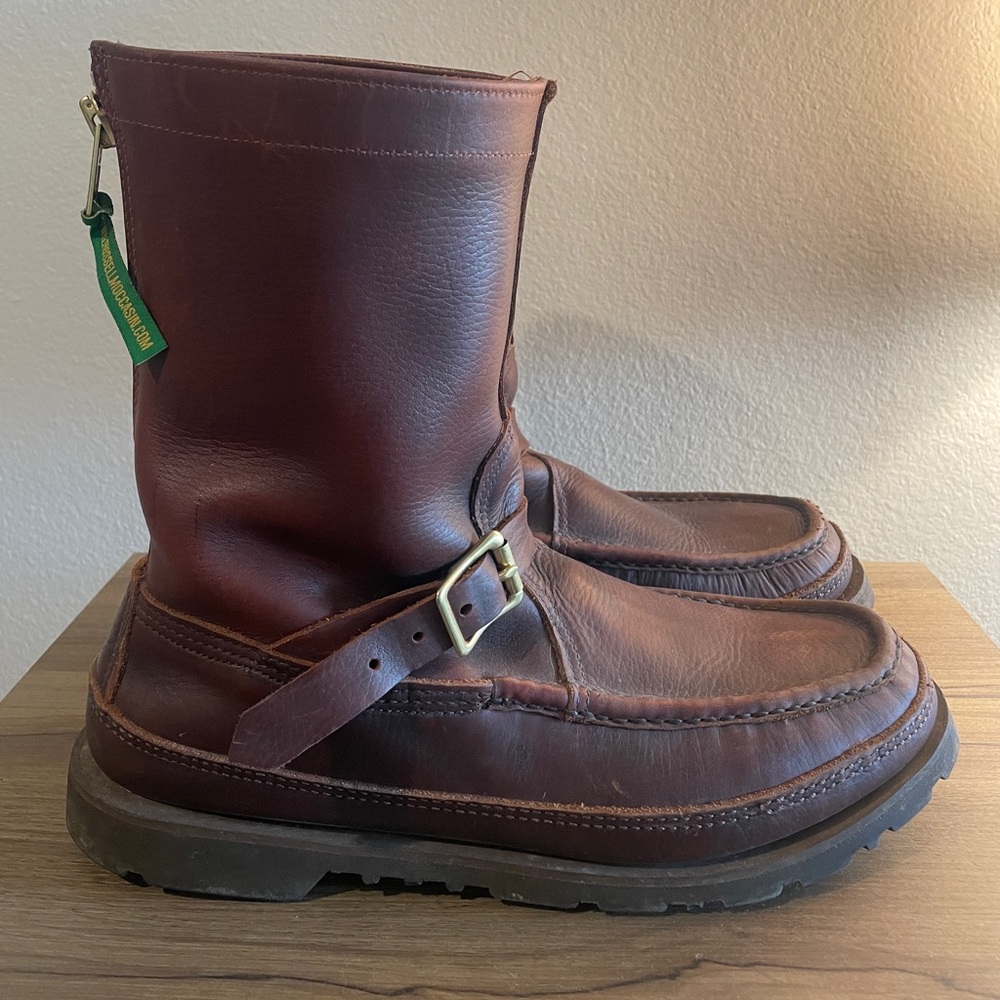Russell Moccasin Leather Boots